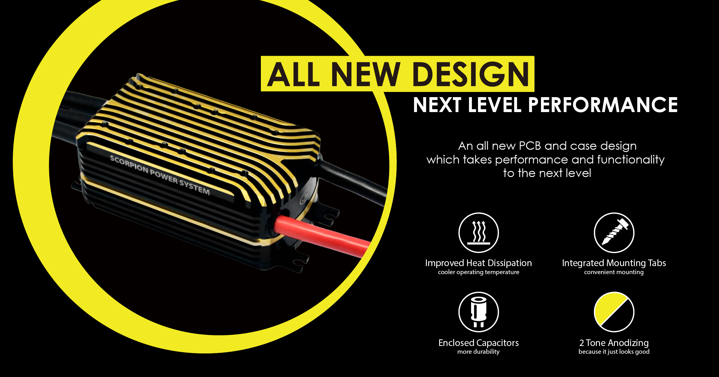 Scorpion Tribunus III HV-180A ESC SBEC features